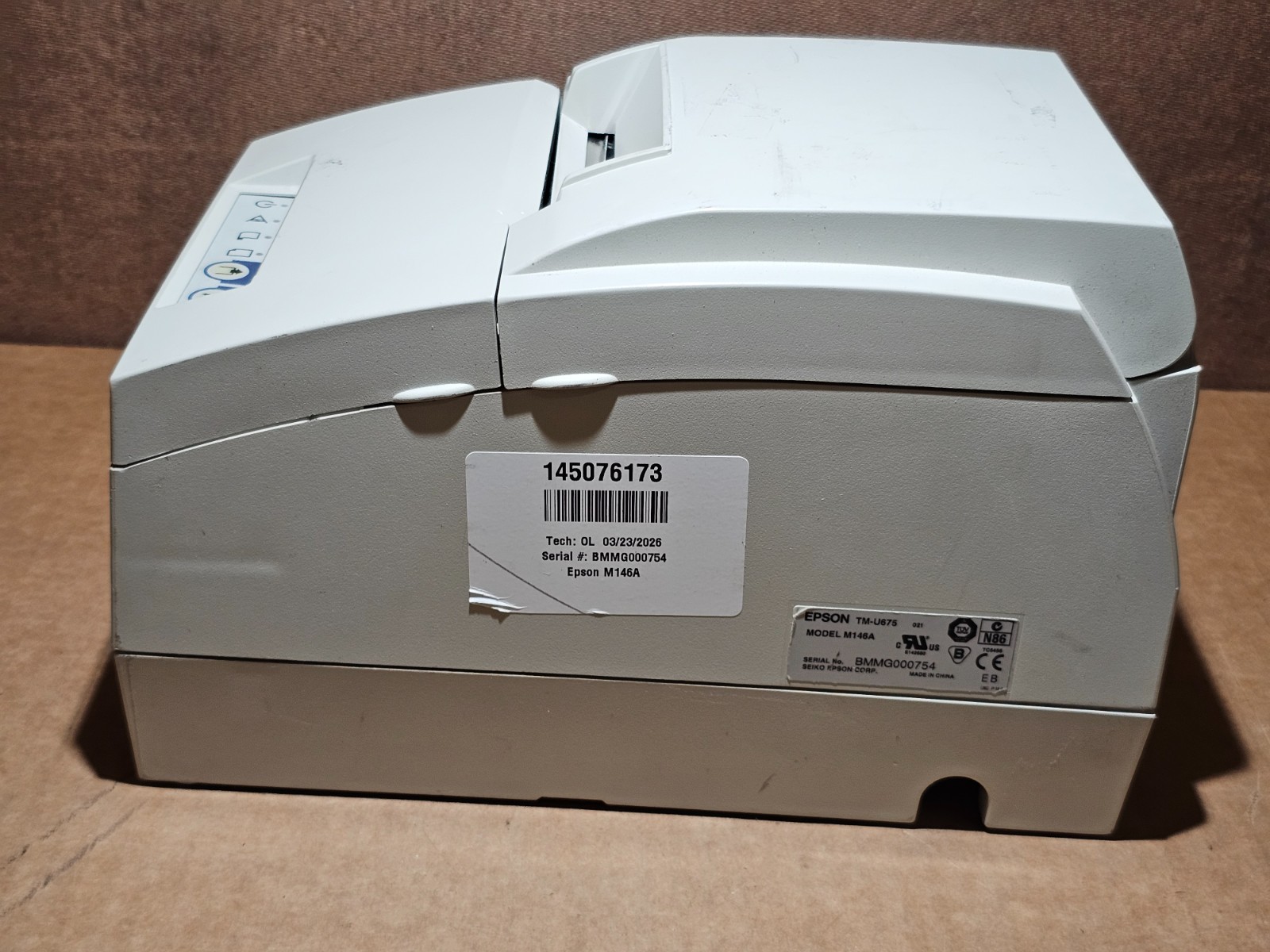Epson TM-U675 M146A POS Receipt Printer USB