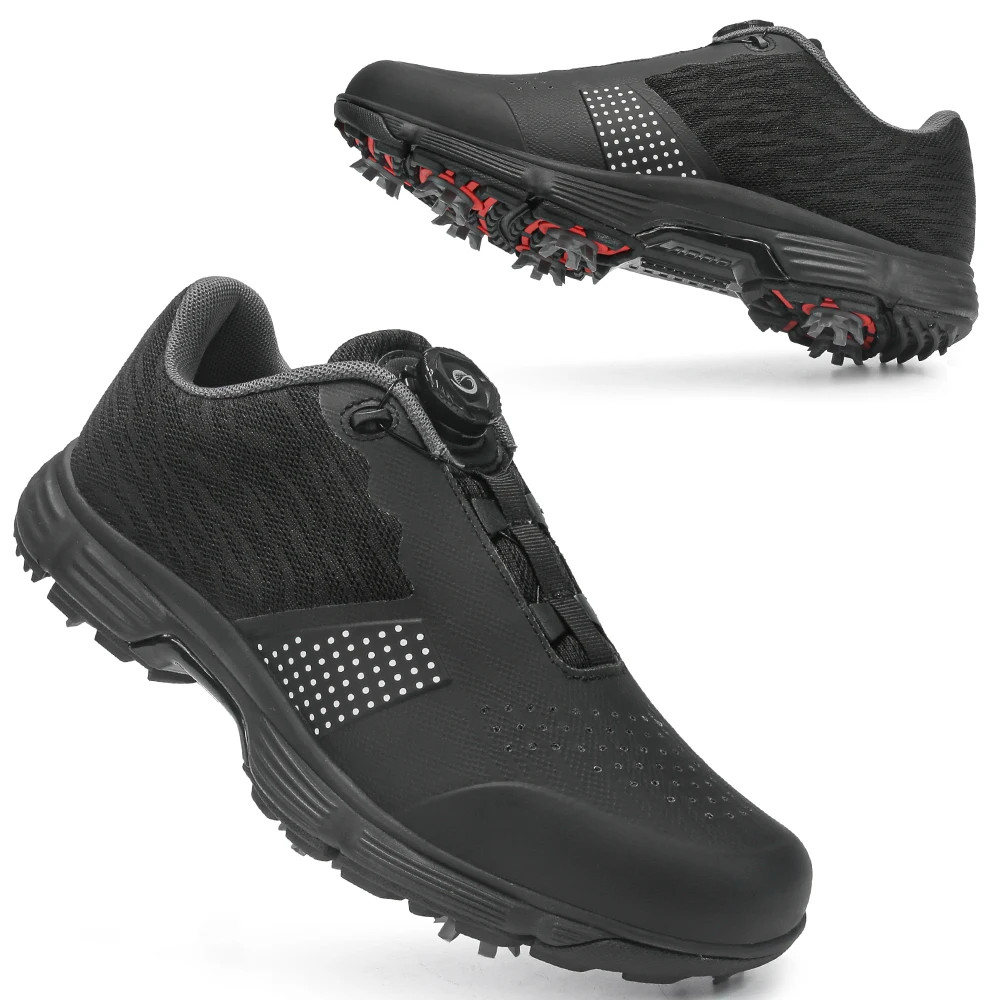 Men Outdoor Golf Anti Slip Sports Shoes Lightweight Golfing Training Sneakers