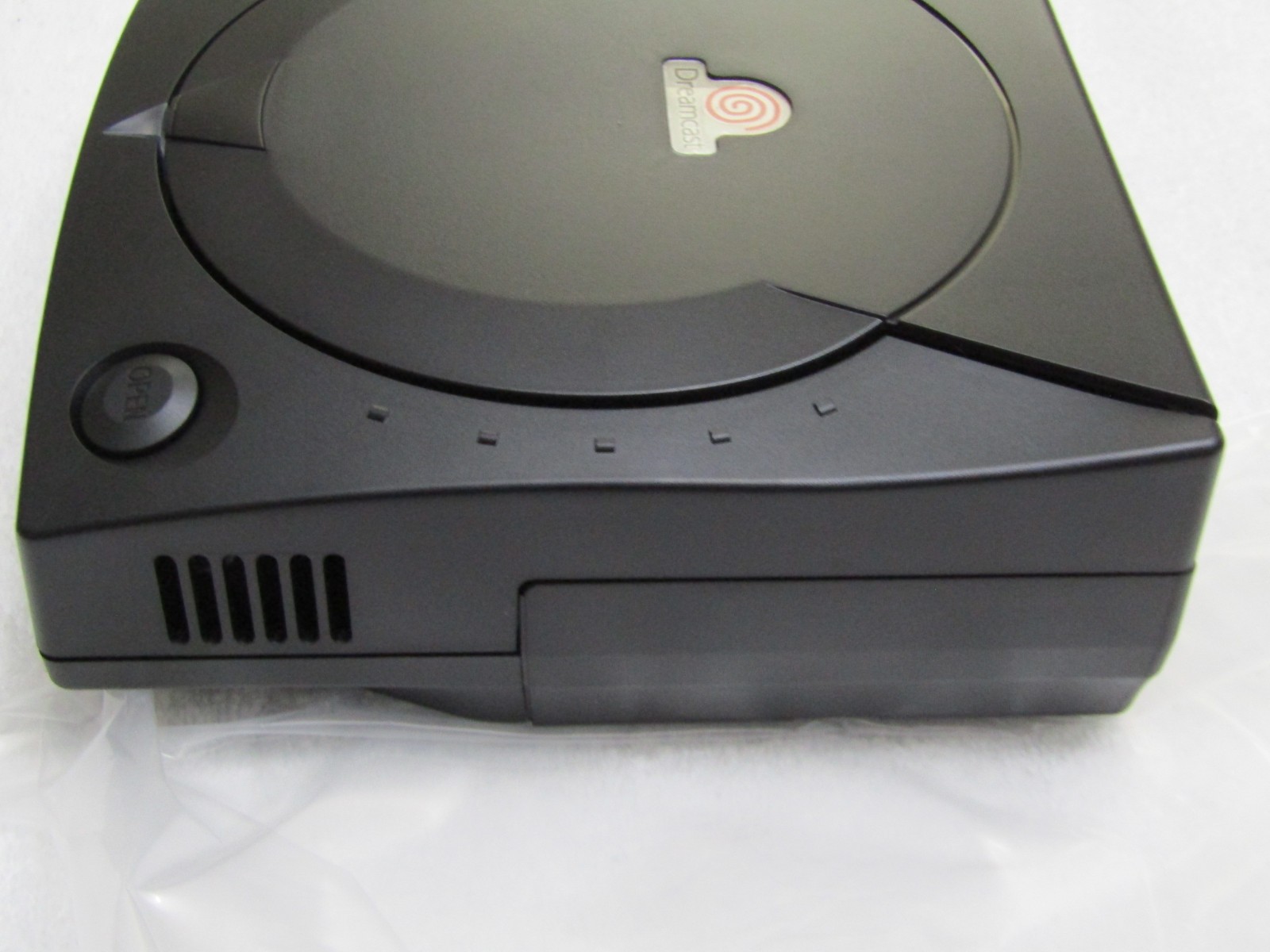 Sega Dreamcast Solid Black Replacement Shell - Brand New!