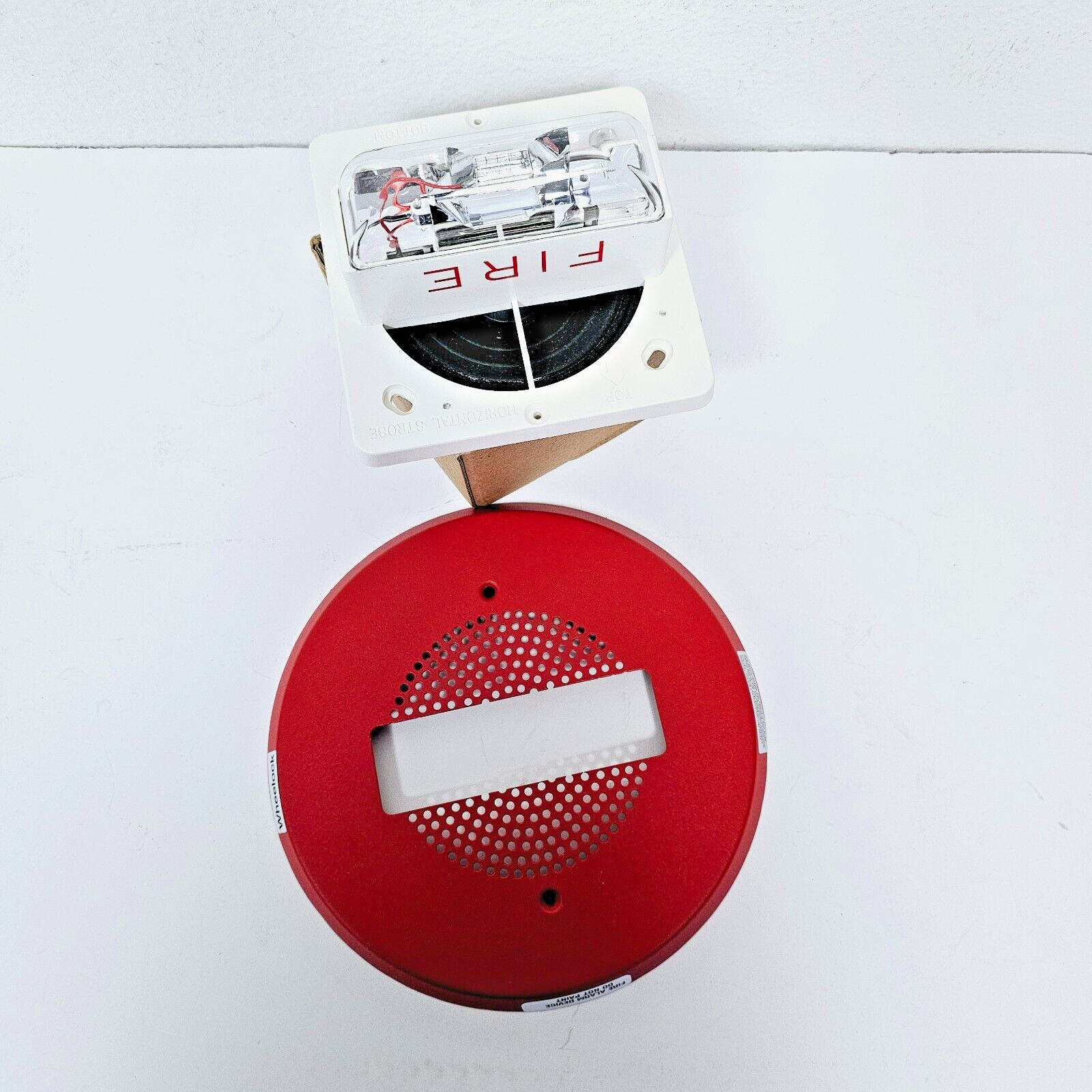 Cooper/Wheelock CH90-24MCC-FR Chime Strobe Ceiling Red NEW