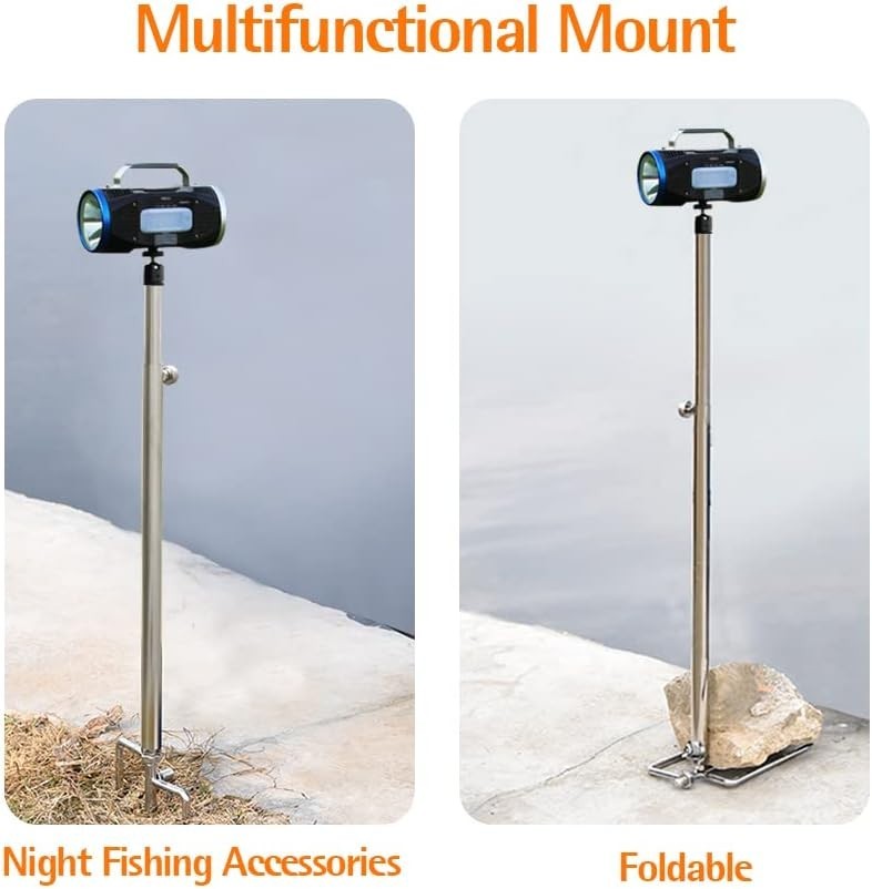 Game & Trail Camera Mount, Thickened Collapsible Multifunctional Stainless St...