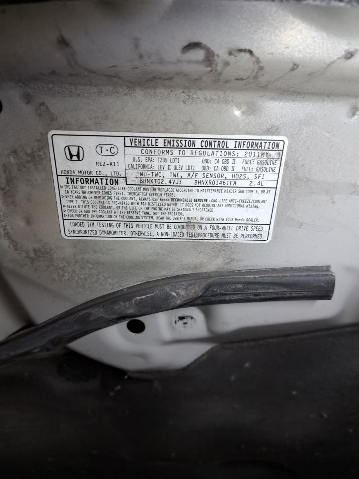 2011 Crv/Cr-v Jack Sku#4344795