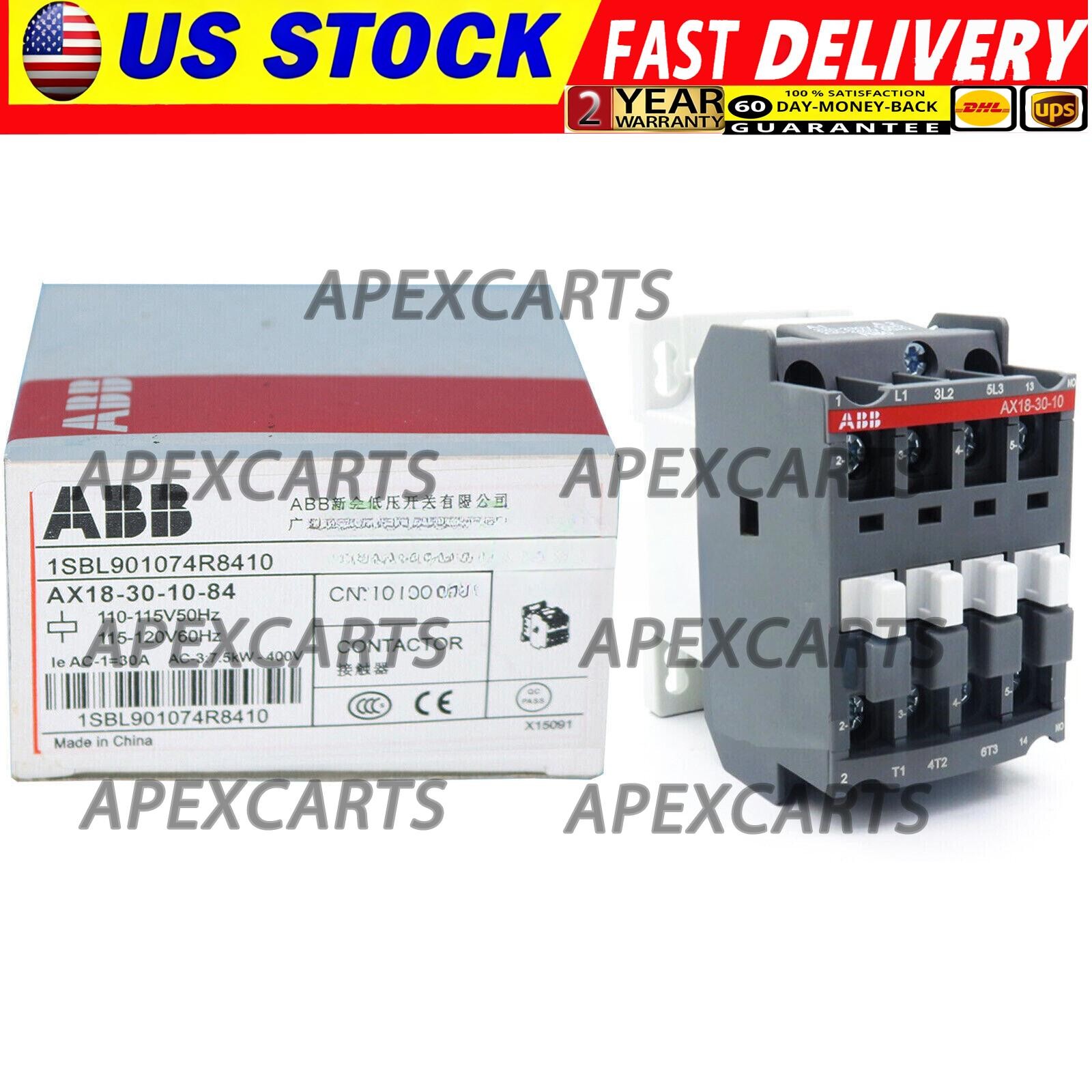New In Box ABB AX18-30-10-84 AC Contactor 1Pcs