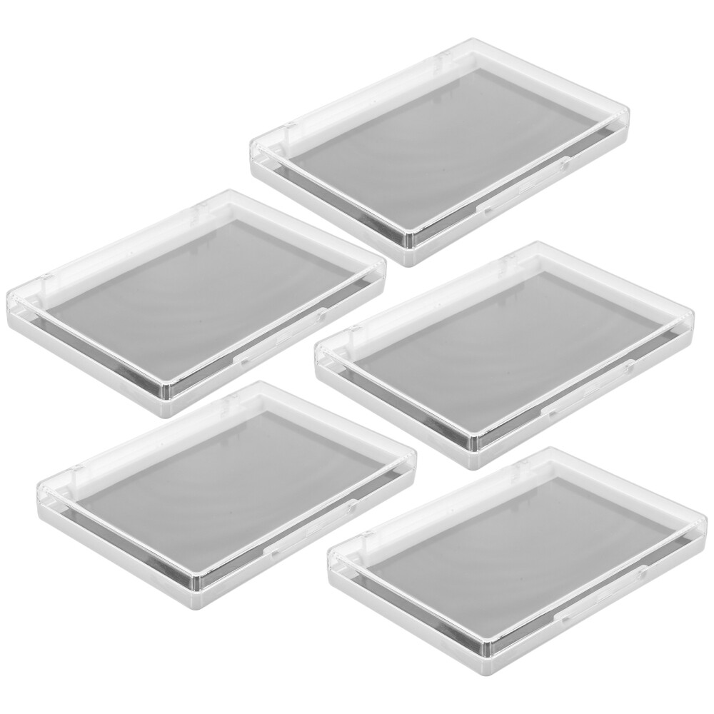 5pcs Eyeshadow Plates Empty Eyeshadow Tray Makeup Holder Magnetic Pallet for