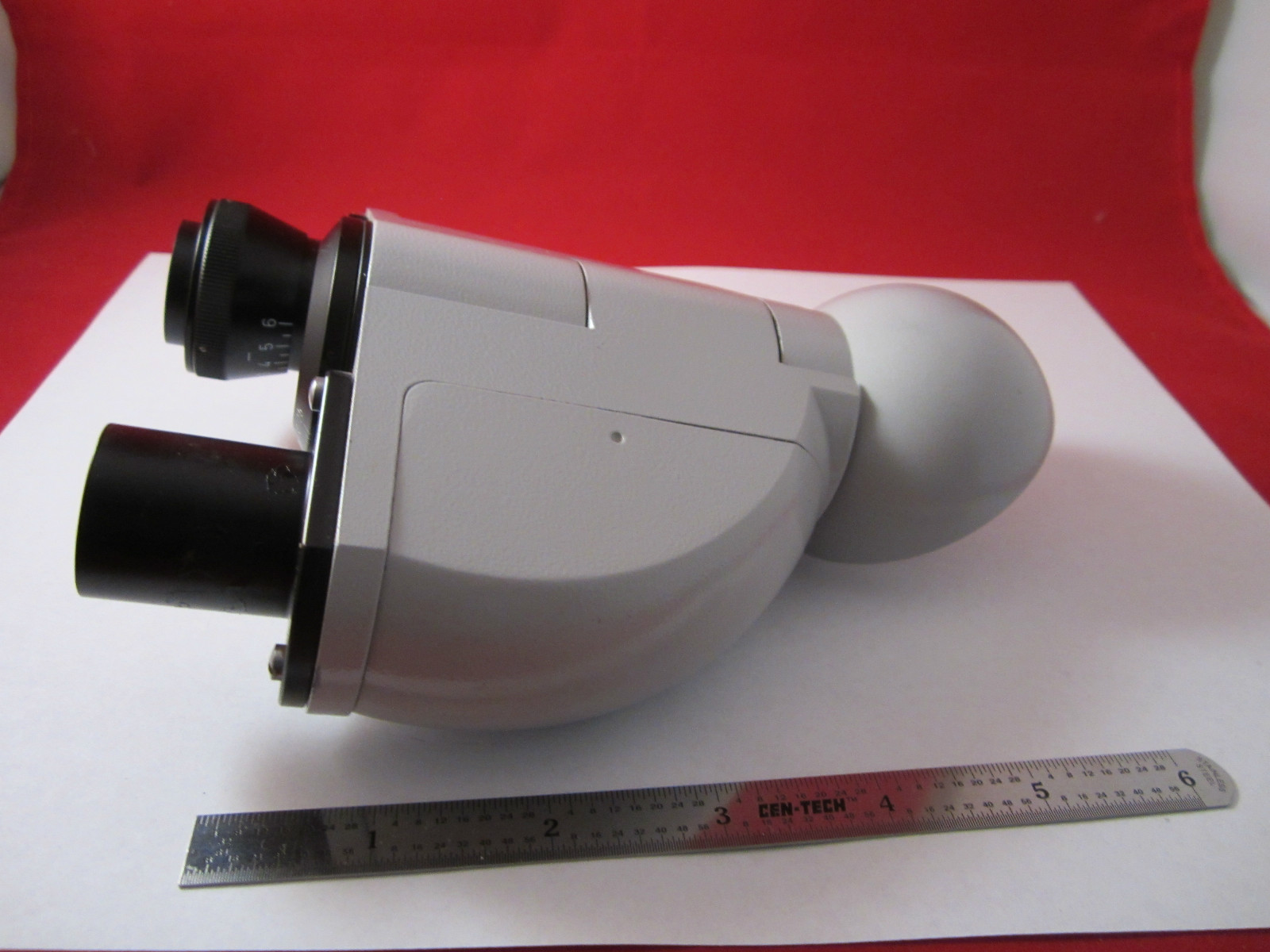 MICROSCOPE PART ZEISS GERMANY HEAD EYEPIECE HOLDER BIN#1C