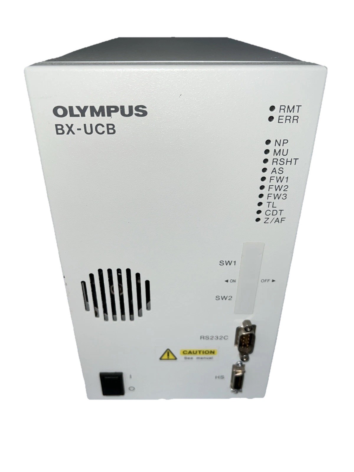 OLYMPUS BX-UCB SN 4M21318, MOTORIZED MICROSCOPE CONTROLLER 100-120/220-240v