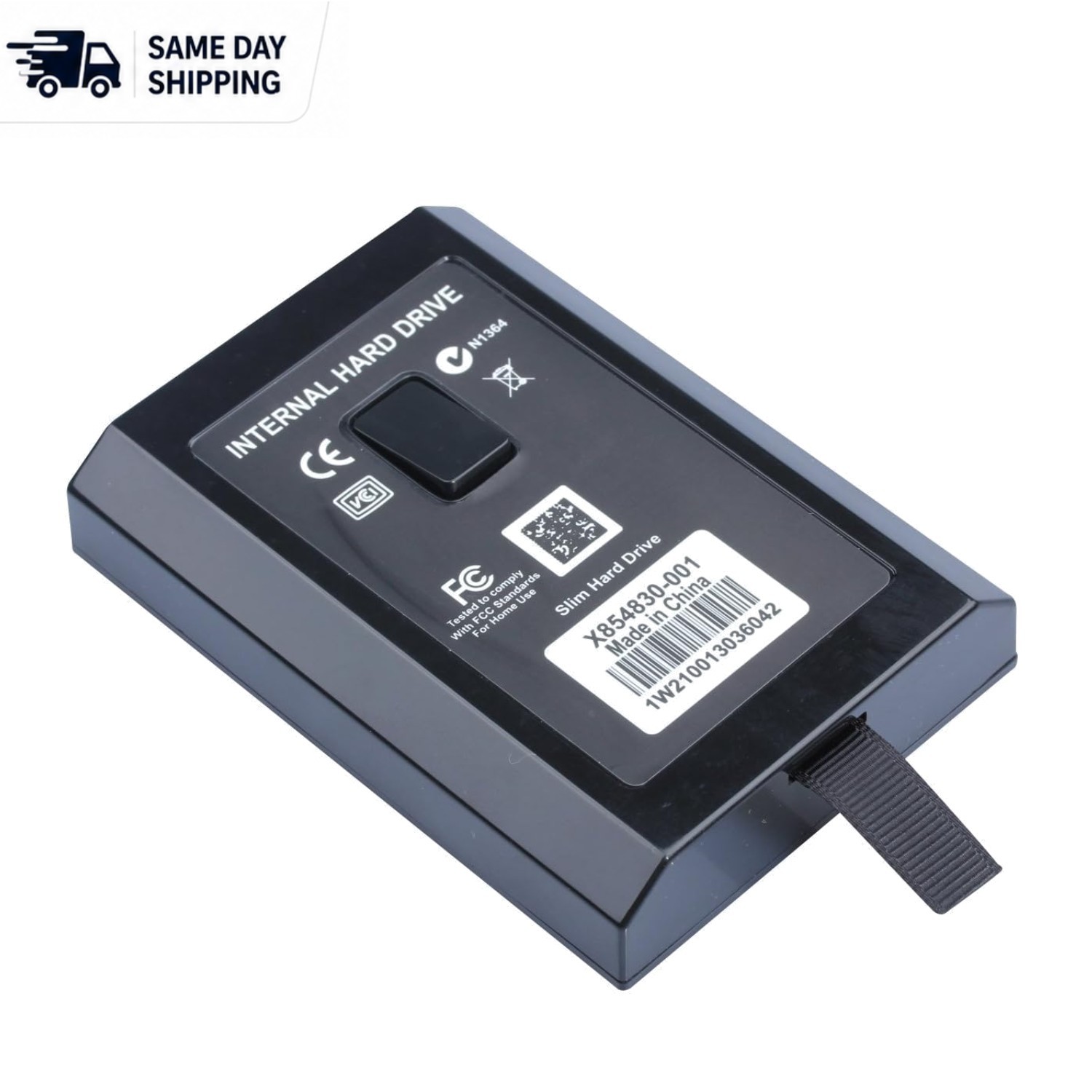 Portable 500GB Hard Drive for Xbox 360 Slim - Store Games & Movies Effortlessly