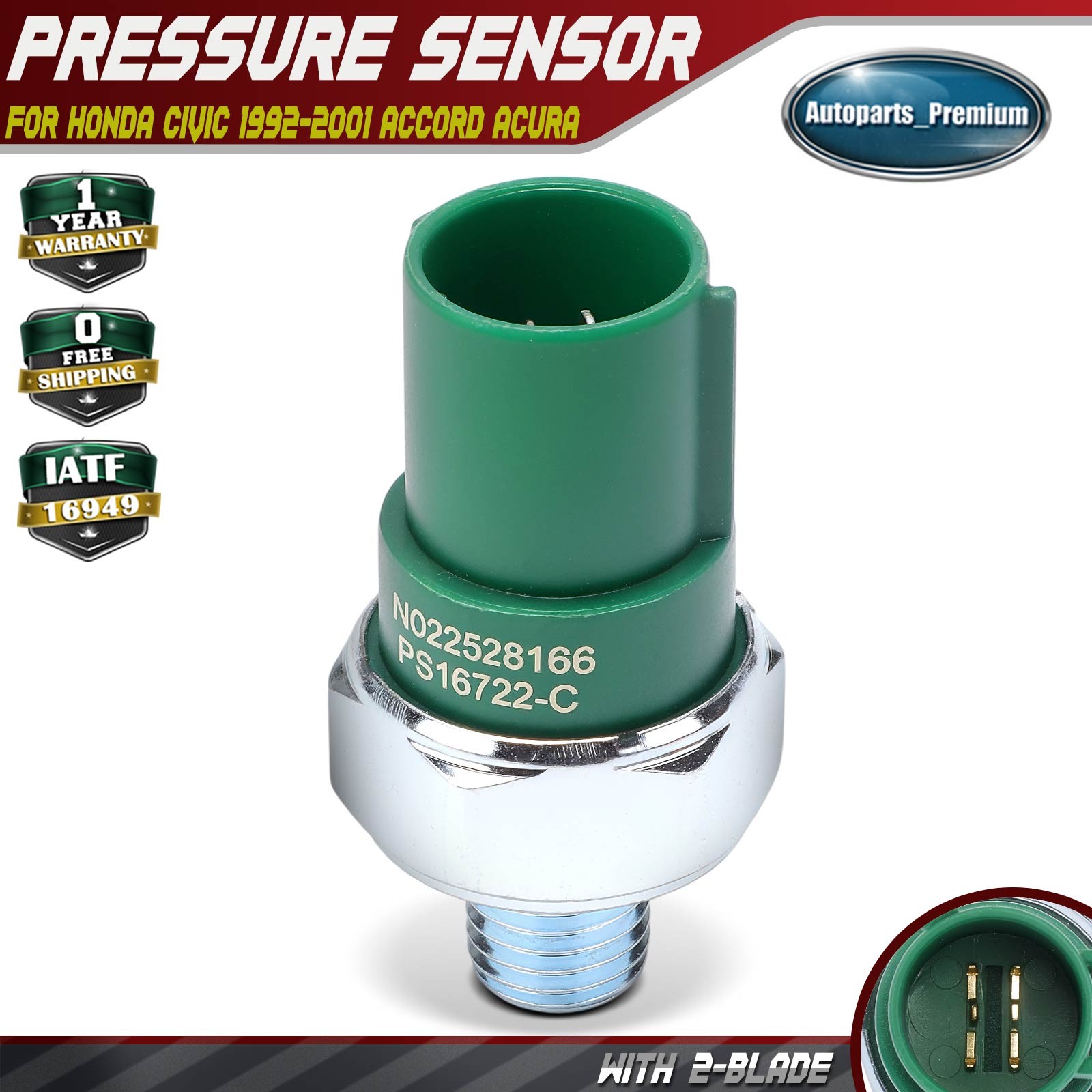 Engine Variable Valve Timing (VVT) Oil Pressure Switch for Honda Civic Accord