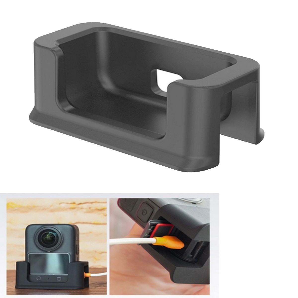 Silicone Base For DJI OSMO 360 Car Mount Bracket Desktop Stand Anti-slip Base