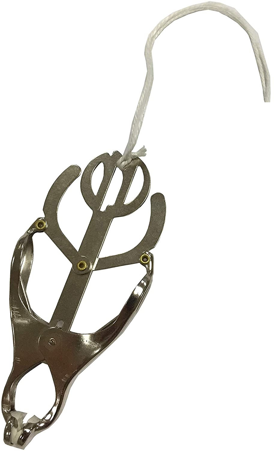 Third Hand Sewing Clamp; Holds Cloth, Hemming, Embroidery; Kakehari; Nipple Clip