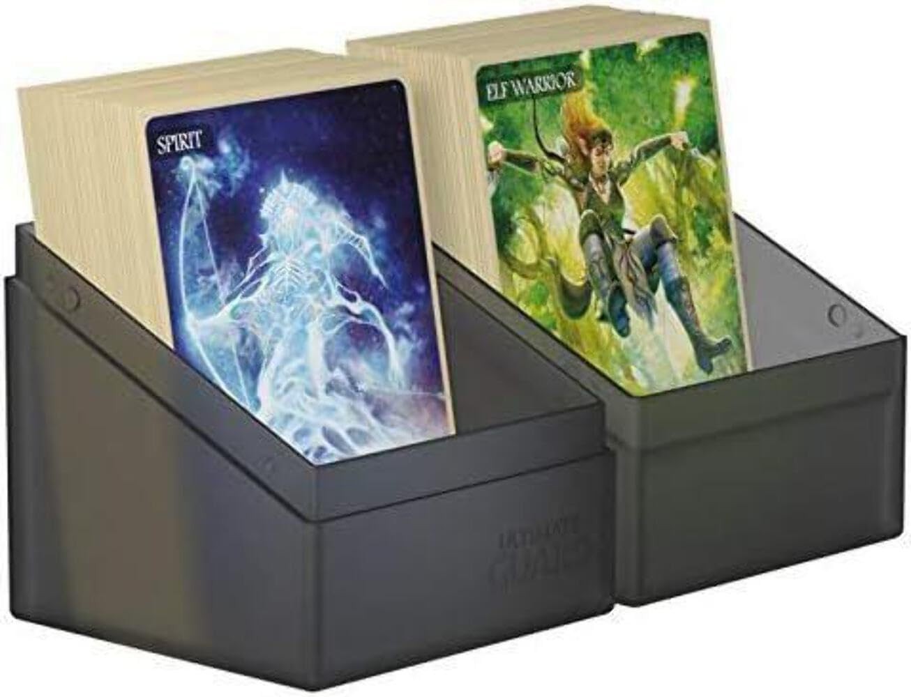 Ultimate Guard UGD010694 Boulder Deck Case 100+ Standard Size Box, Emerald Emera