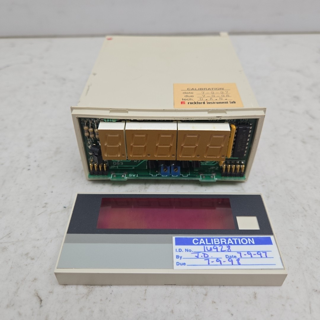 DigiTec D3314-03 Digital Panel Meter Used See Pictures For Details