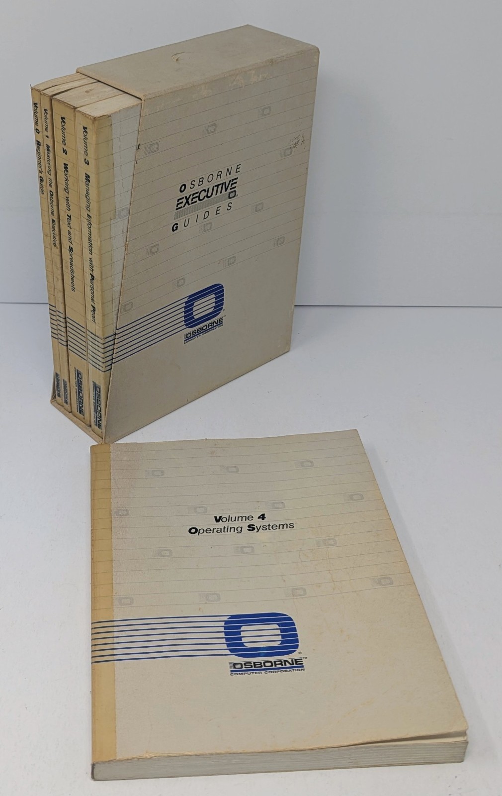 Osborne Computer Corporation Executive Guides Bundle - Volume 0, 1, 2, 3, & 4!