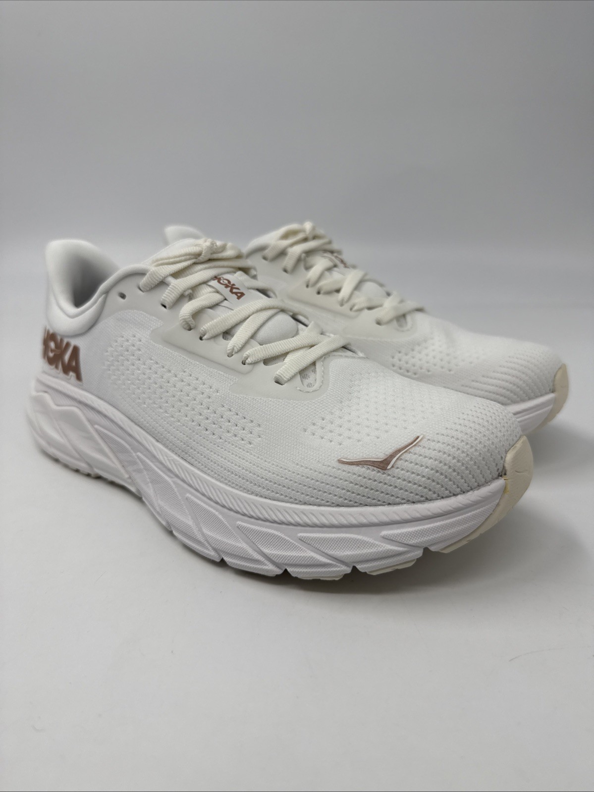 Hoka One One HOKA Arahi 7 Blanc De Blanc Rose Gold 1147851/BSG Women’s Size 8-10