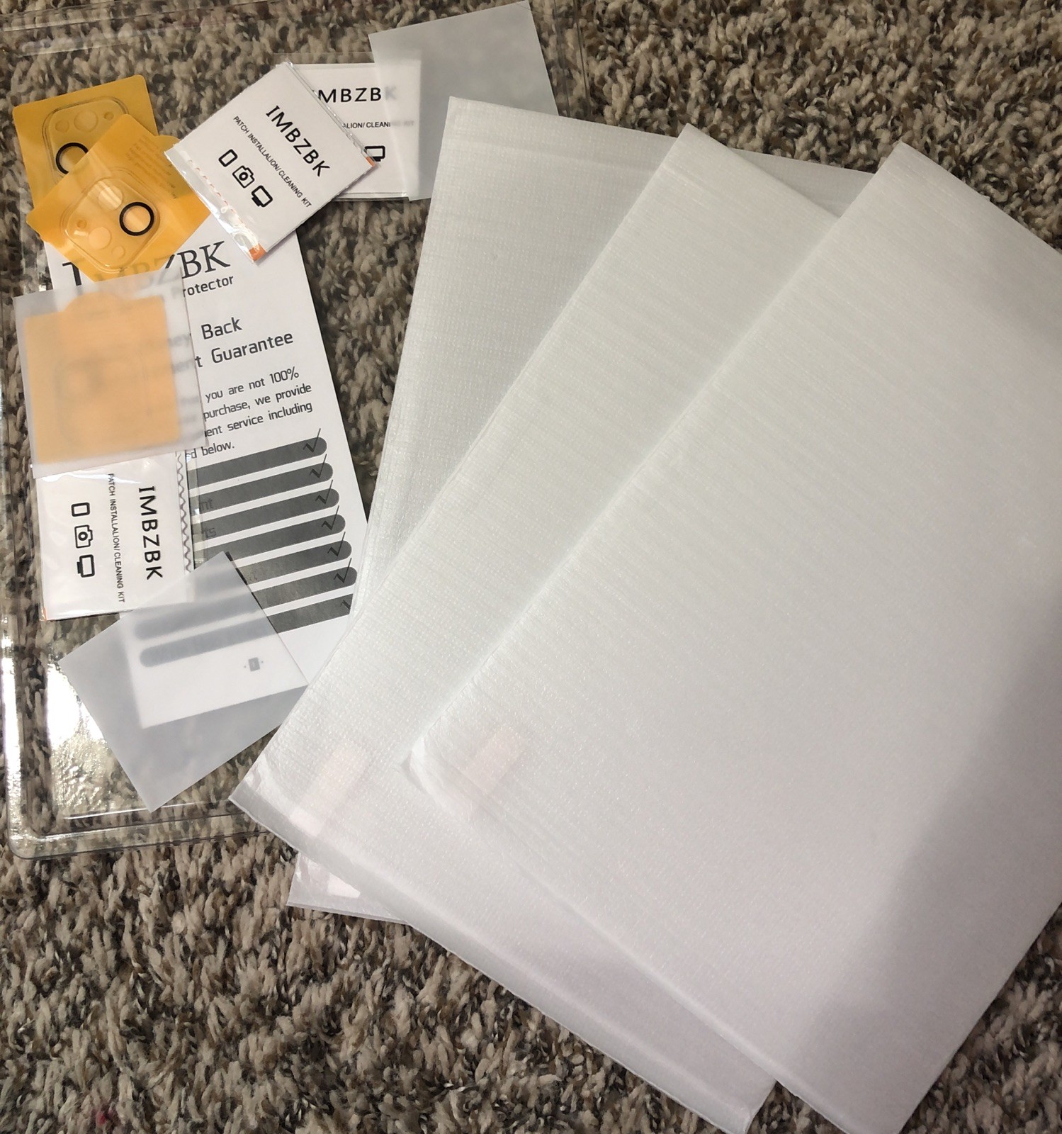 IMBZBK 3 Pack Screen Protector For iPad Pro 11 In