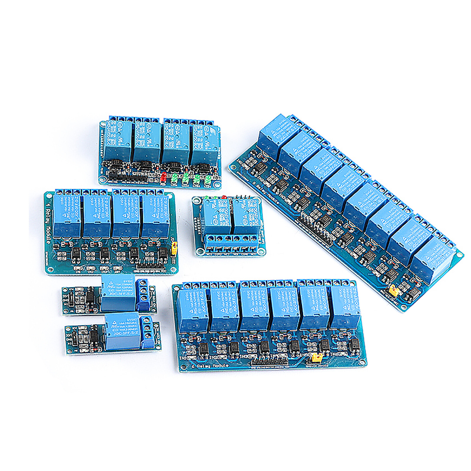 5V-24V Relay Module 1-8 Channel Arduino Raspberry Pi ESP8266 ESP32 Optocoupler
