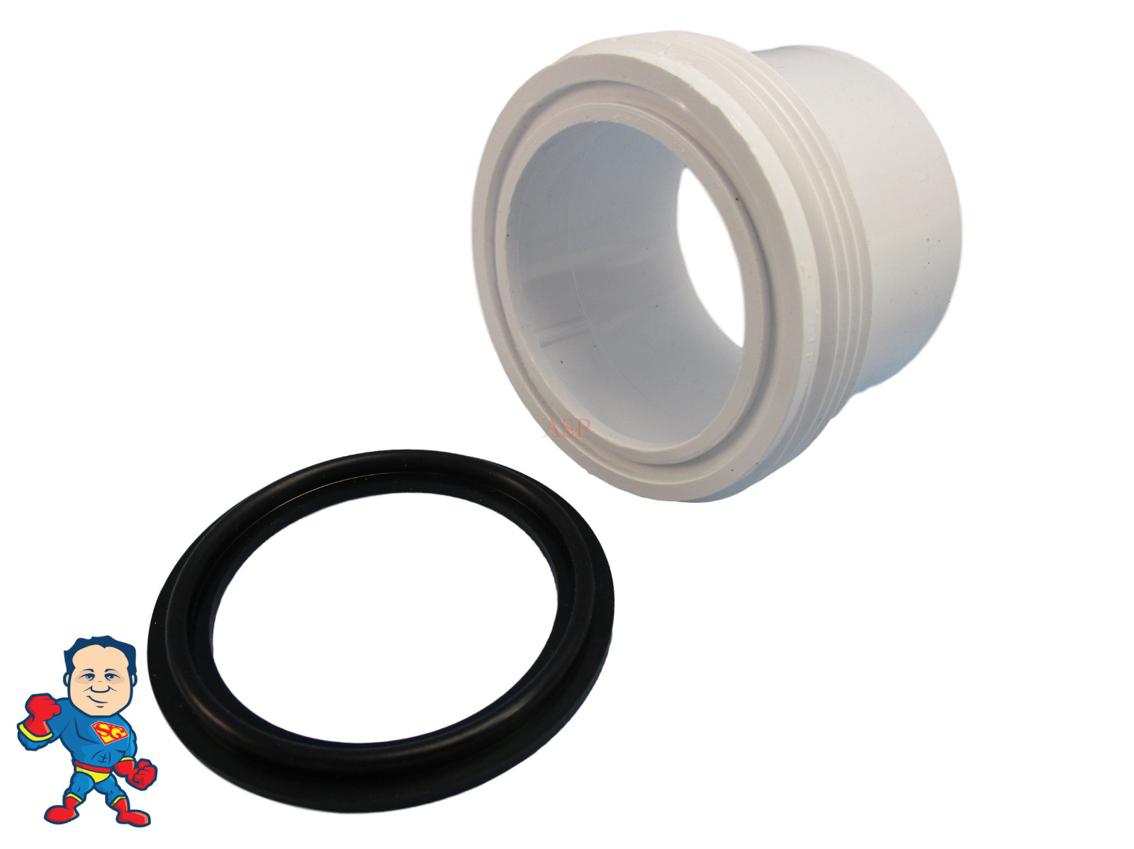 Hot Tub Spa 2" Slip X 2" Heater Union & Gasket How to Video