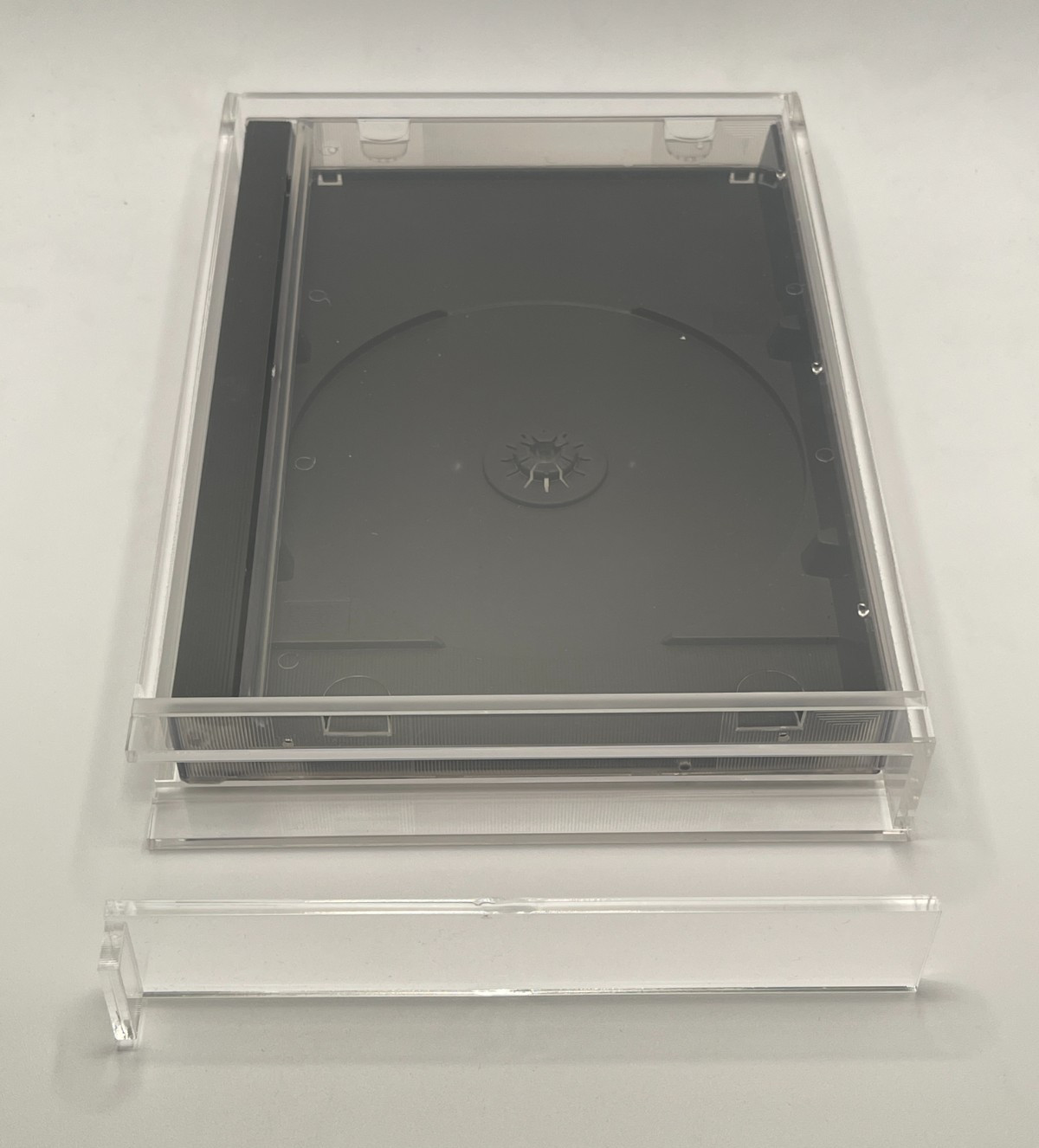 Sega Saturn CD Premium Acrylic Long Box Game Display Case Protector 4mm UV