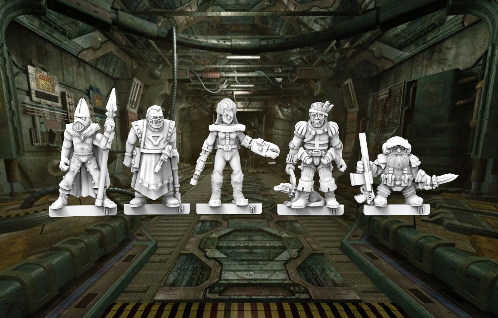 BMT From the pages Set 18 X5 28mm Stargrave Zona Alfa Forbidden Psalm Planet28
