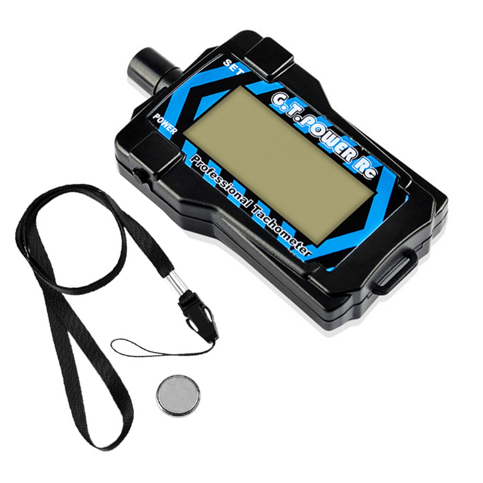 RC Airplane Propeller Speed Test Tool RC Digital Led Tachometer With Battery H