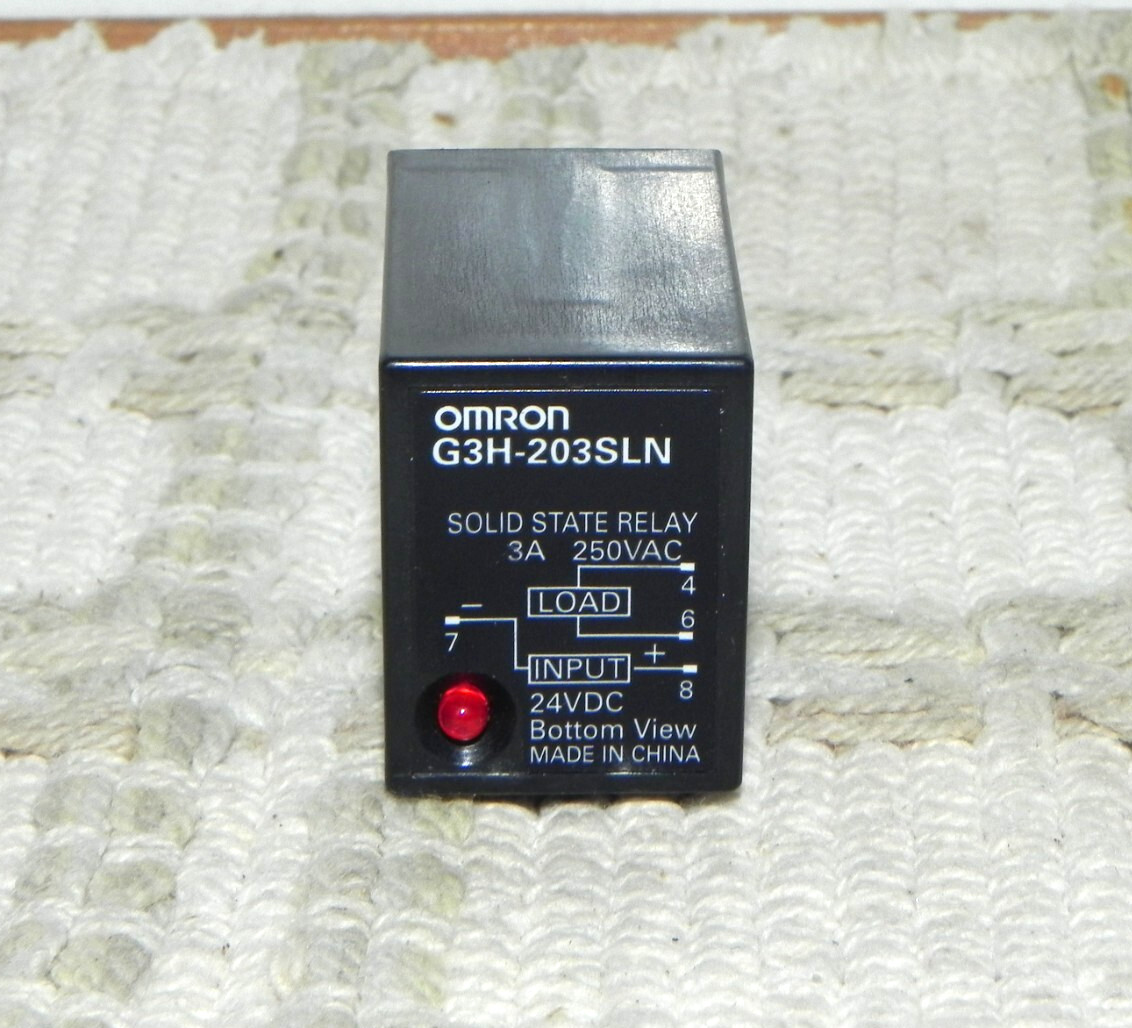 Omron Relay G3H-203SLN 24VD Solid State 3A 250 VAC
