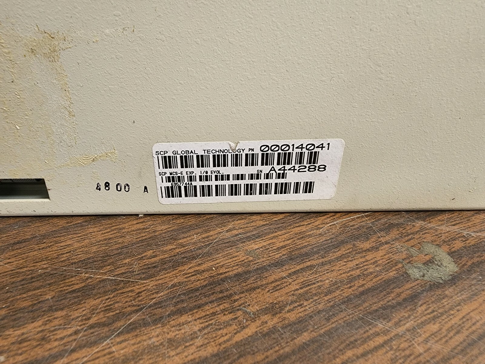 SCP GLOBAL TECHNOLOGY MCS-E BASE I/O EVOL