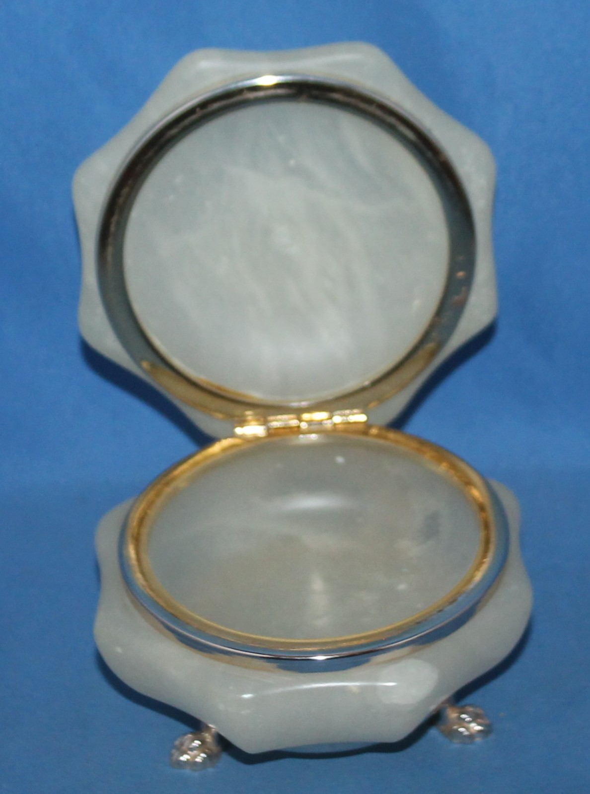 Vintage Octagon Shaped Trinket Box