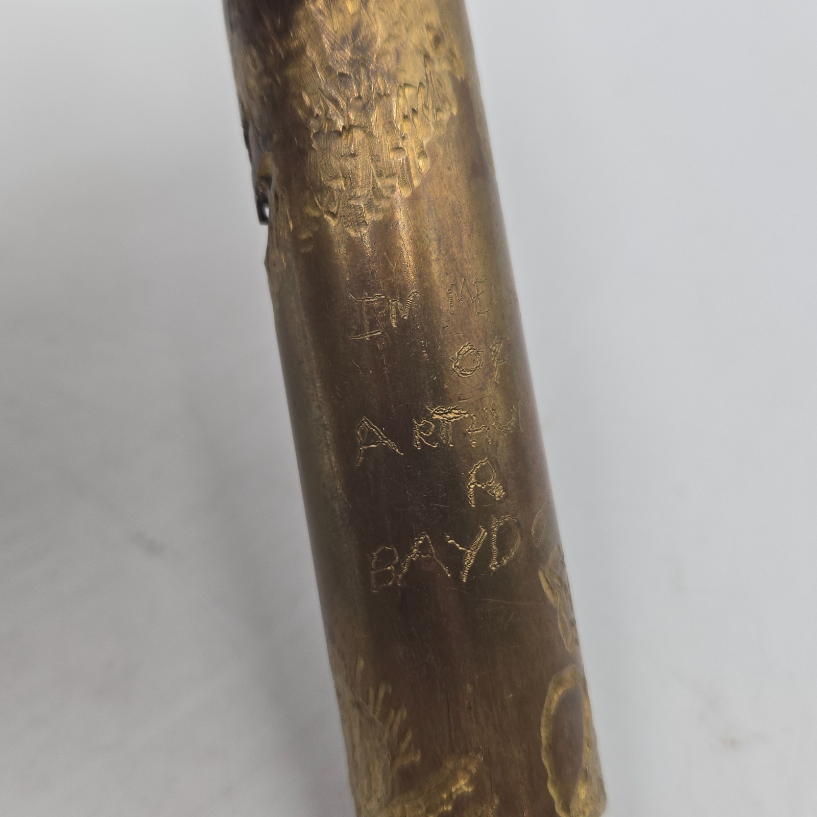 1942 20mm BBC Brass Casing Trench Art