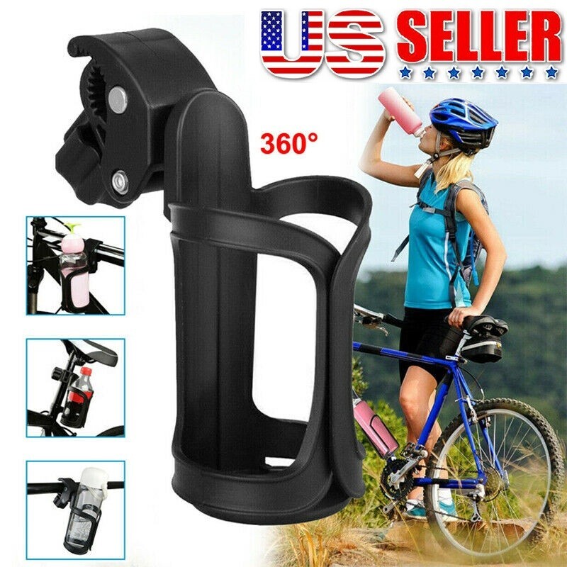Bike Cup Holder Cycling Beverage Water Bottle Cage Mount Drink Bicycle Handlebar