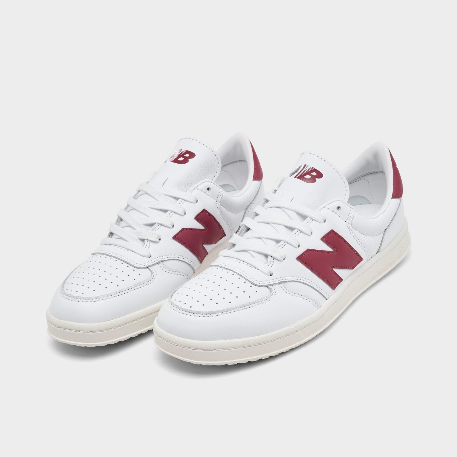 New Balance T500 Men’s Sneakers Arid Stone Sea Salt / Burgundy / Grey Size 8-13