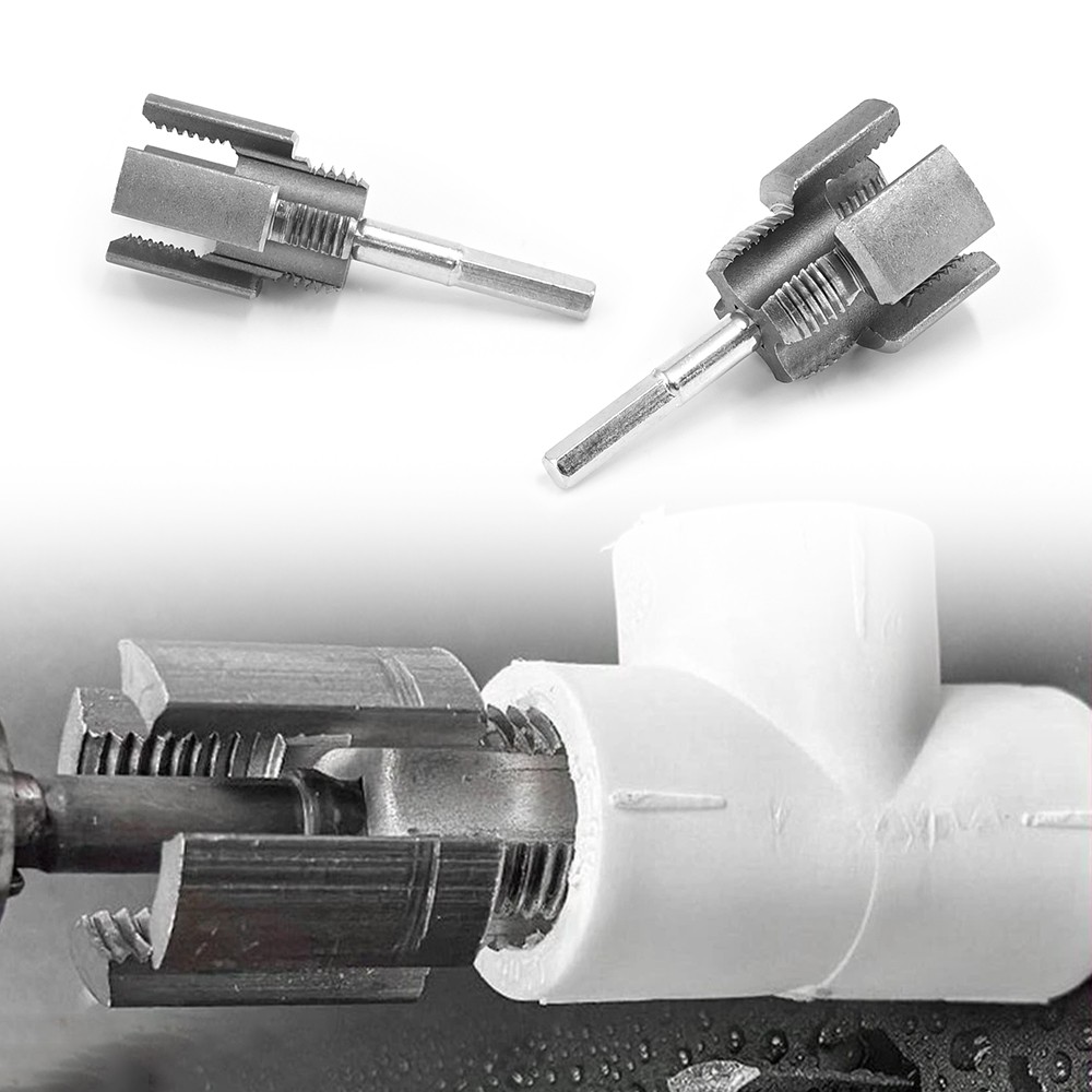 Integrated Internal & External Pipe Threading Tool For 1/2'' 3/4'' PPR PVC Pipe