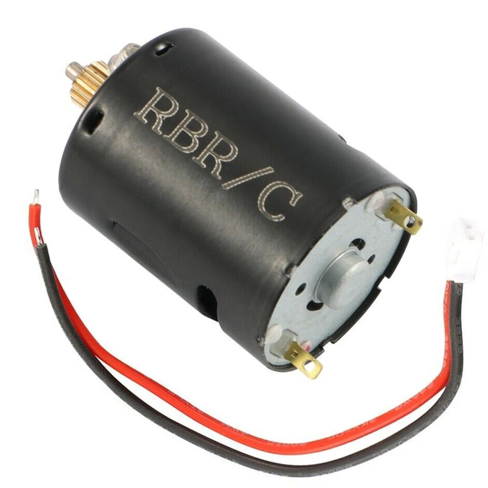 1/10 RC Car 6V/1.2A Wear-Resistant Metal 12T 52000 RPM 370 Motor For WPL D12 E