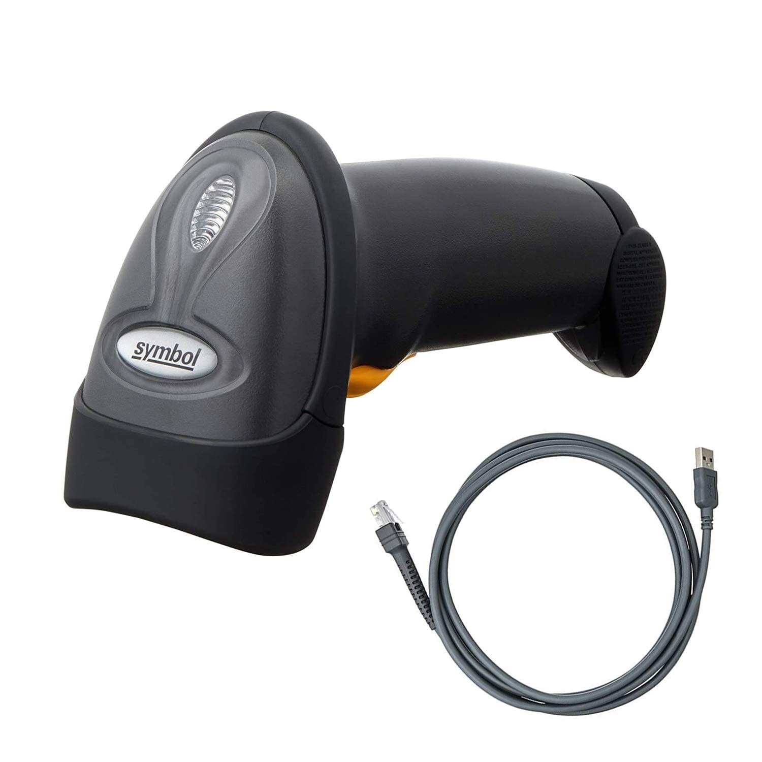 Symbol LS2208 Barcode Scanner Kit Network Cable with Stand LS2208-SR20007R NEW