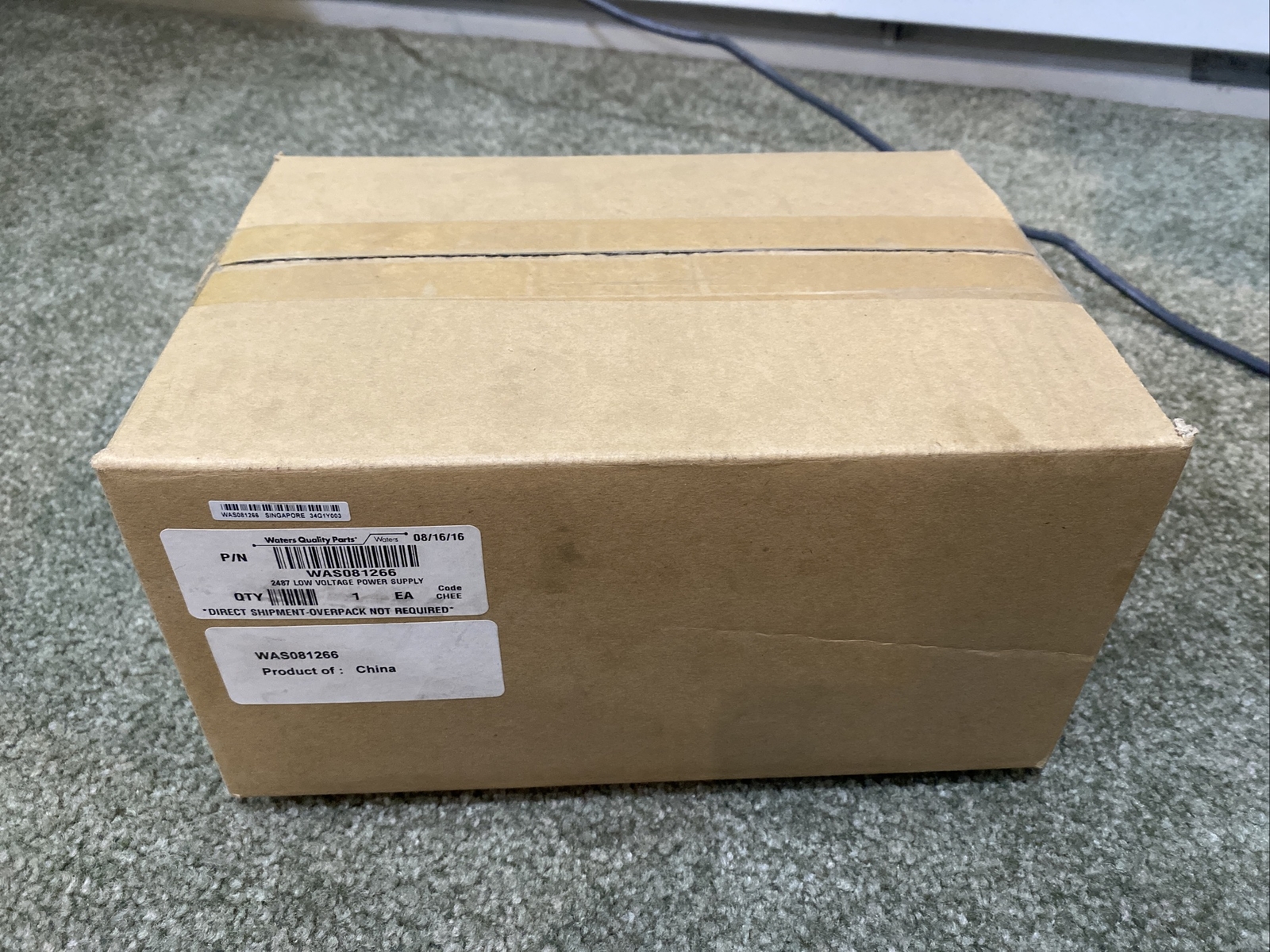 Waters 2487 Low Voltage Power Supply HPLC Detector Chromatograph WAS081266