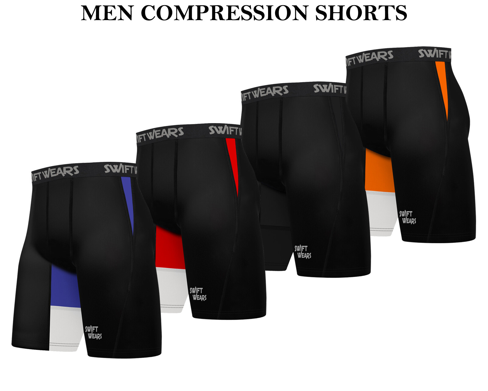 Mens Compression Shorts Base Layer Briefs Pant Thermal Running Gym Fitness Yoga