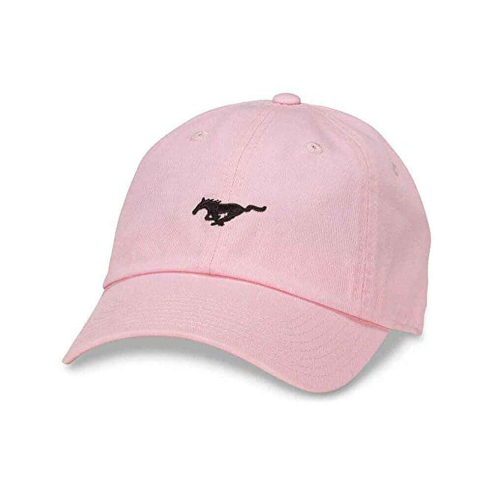 American Needle Ford Mustang Micro Slouch Hat Pony Icon Dad Cap Pink OSFA New