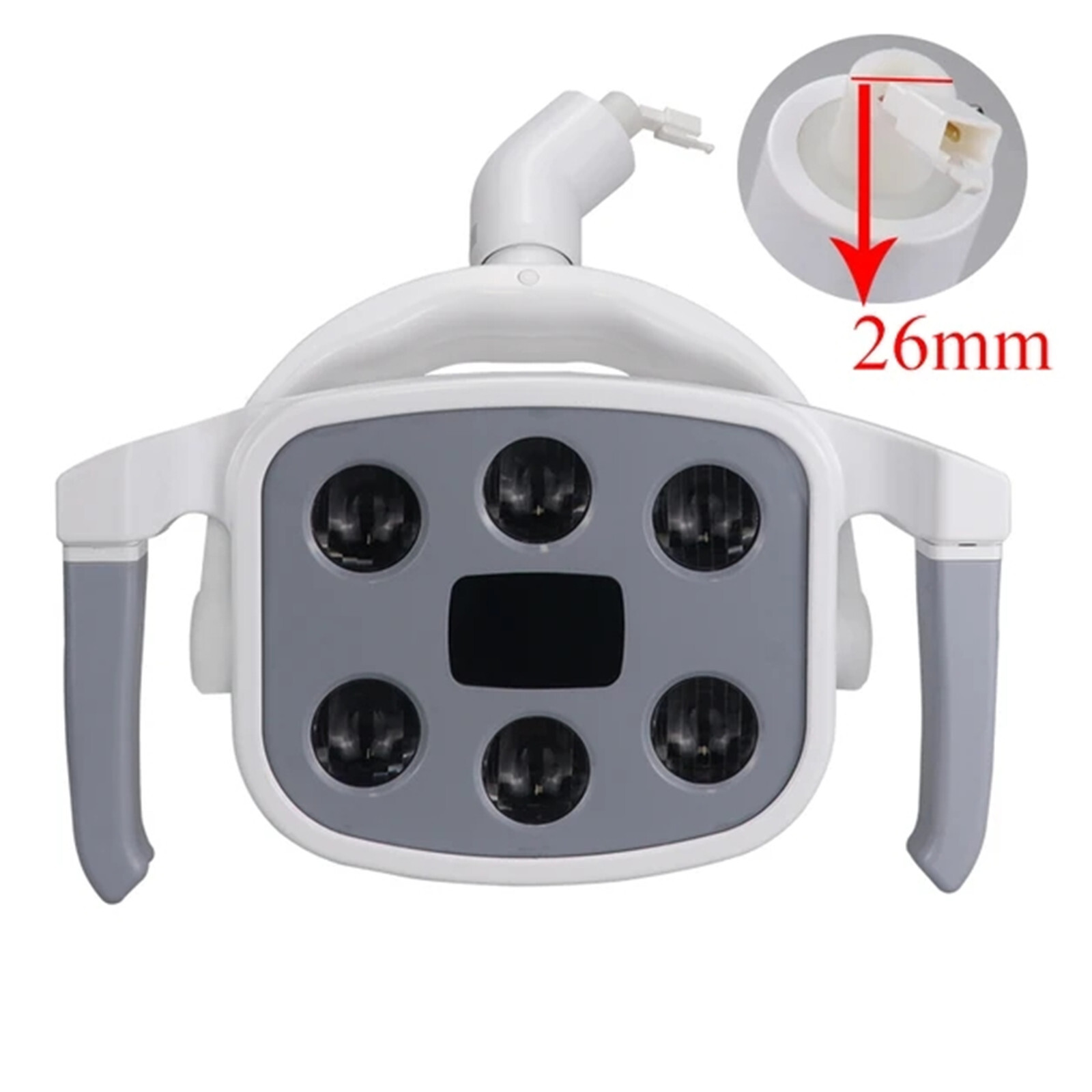 26mm Dental Shadowless Operation Lamp LED Oral Induction Light for Dental Chair