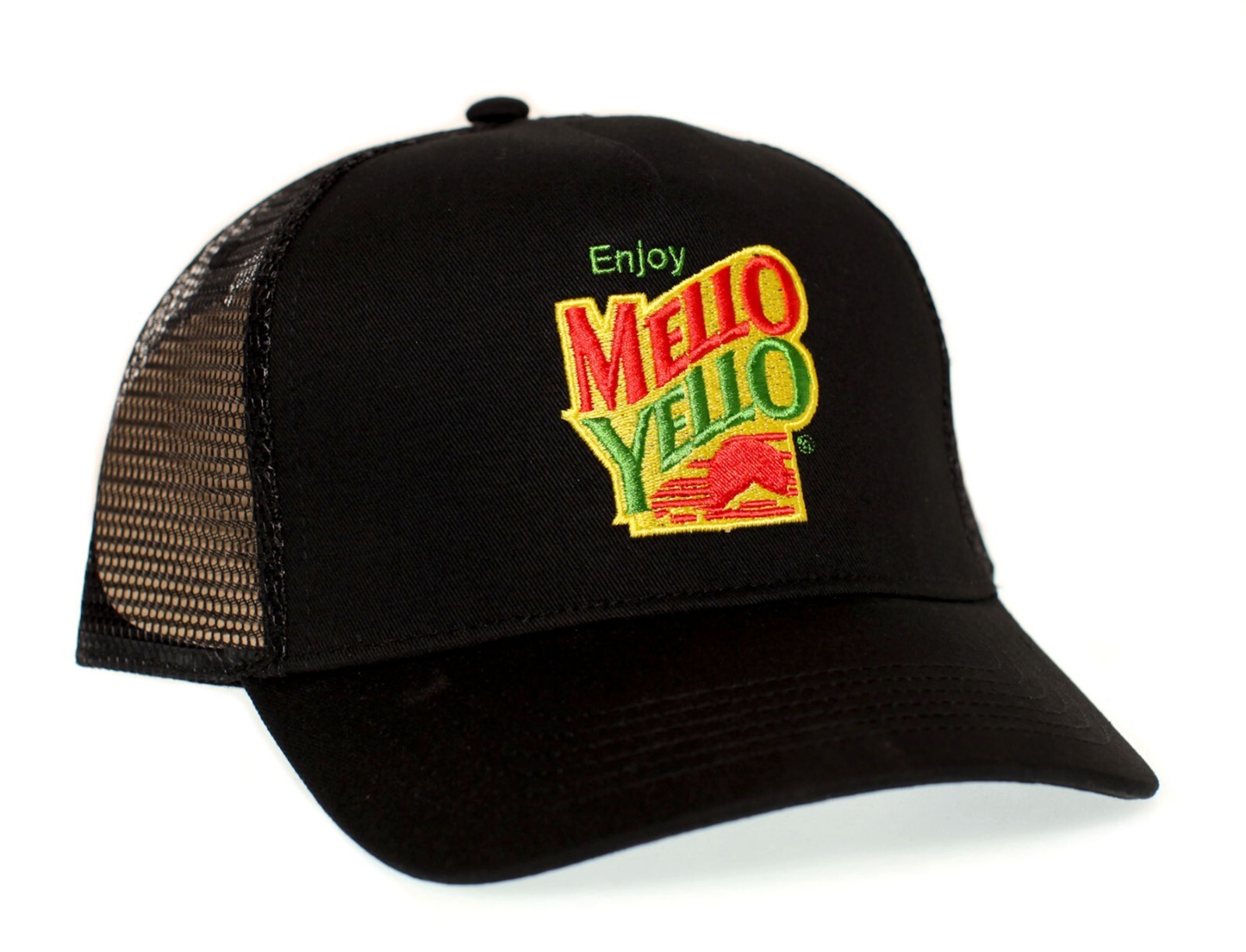 Mello Yello - Days of Thunder Movie Truckers Cap Adult Unisex Black