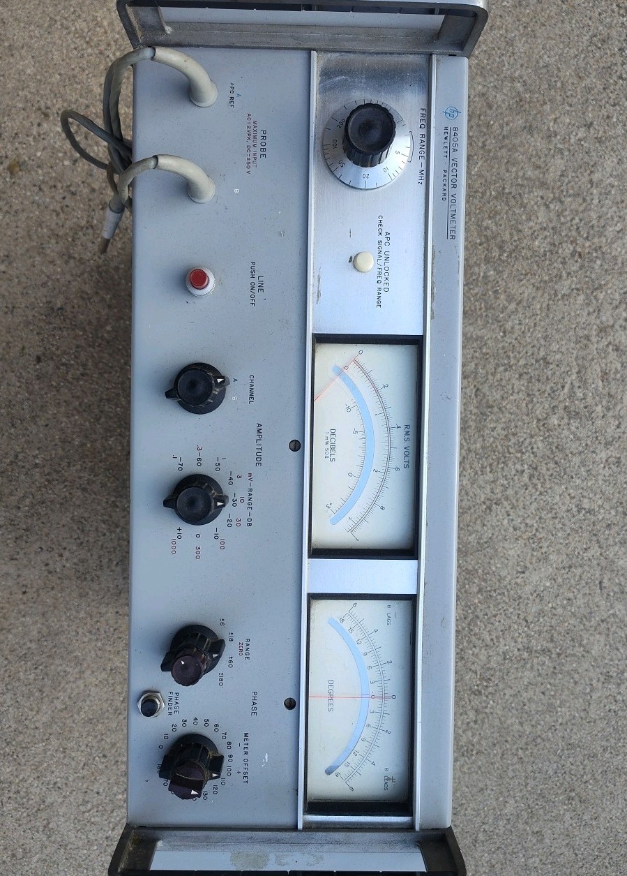 Hewlett-Packard 8405A Vector Voltmeter