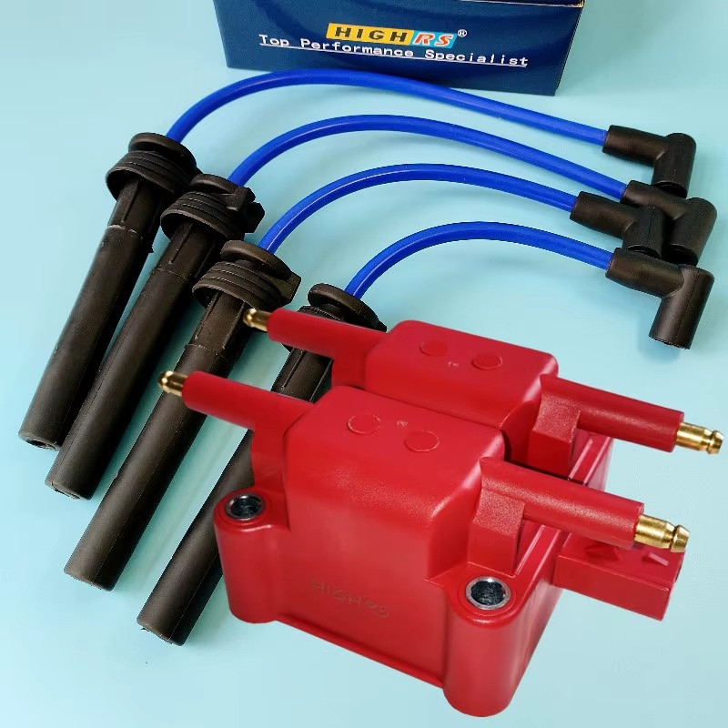 Performance Uprated Coil Pack & HT Leads Mini One Cooper / S JCW R50 R52 R53