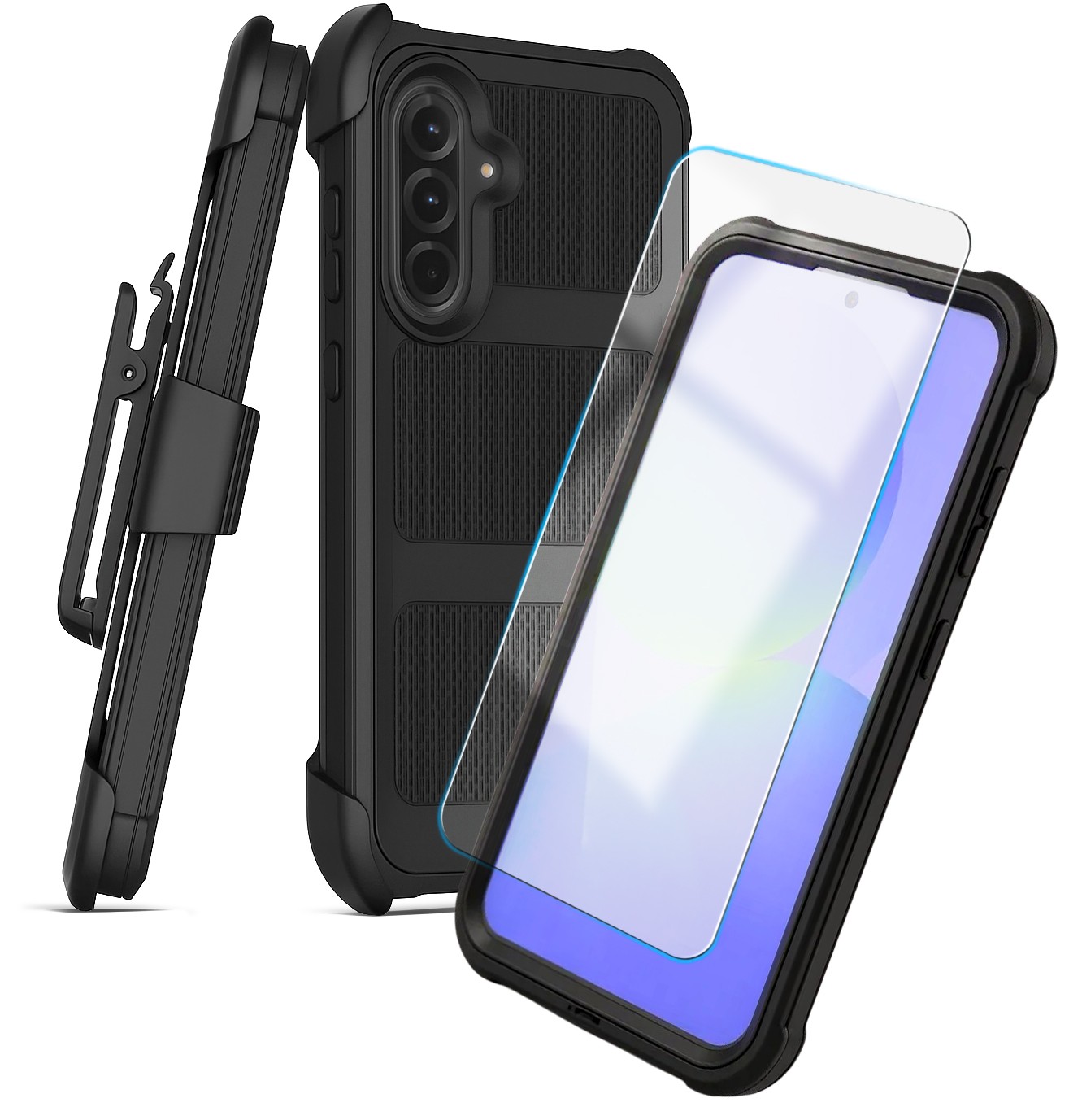 For Samsung Galaxy A36 5G Falcon Case with Belt Clip Holster
