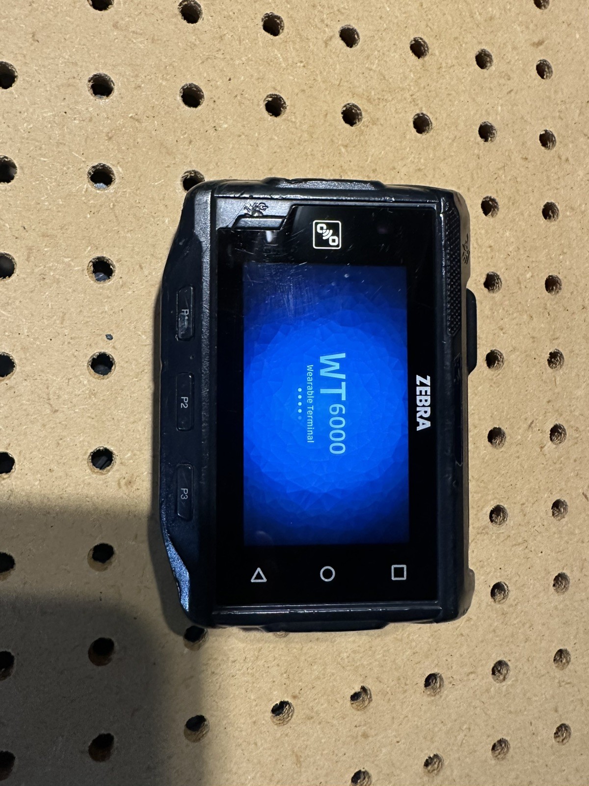 Zebra WT6000 Android Wrist Computer w/ (2) Batteries and Cradle WT60A0-TS0LEUS