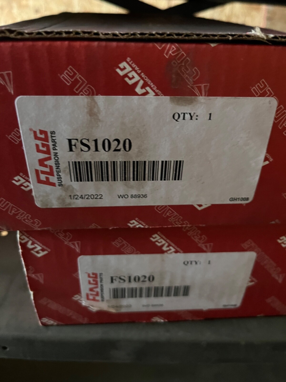 FS1020 FLAGG SUSPENSION SHACKLE KIT FORD LT8500 LF9500 TRUCK