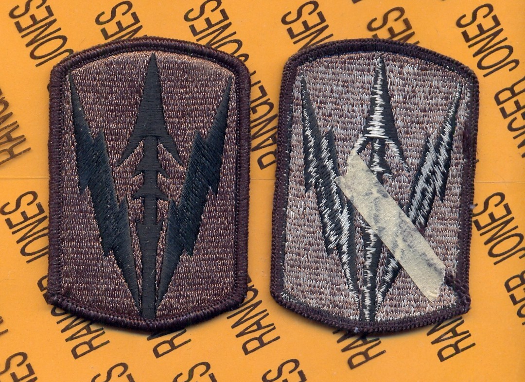 US Army Military Police Command Hawaii MP OD Green & Black BDU uniform patch