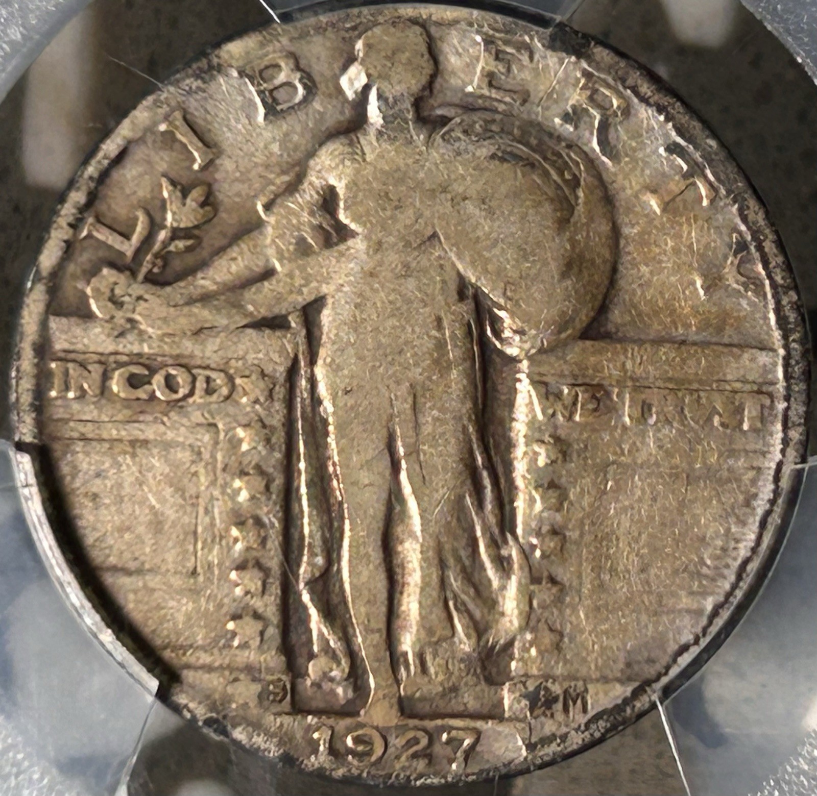 1927-S Standing Liberty Quarter PCGS G06 Key Date