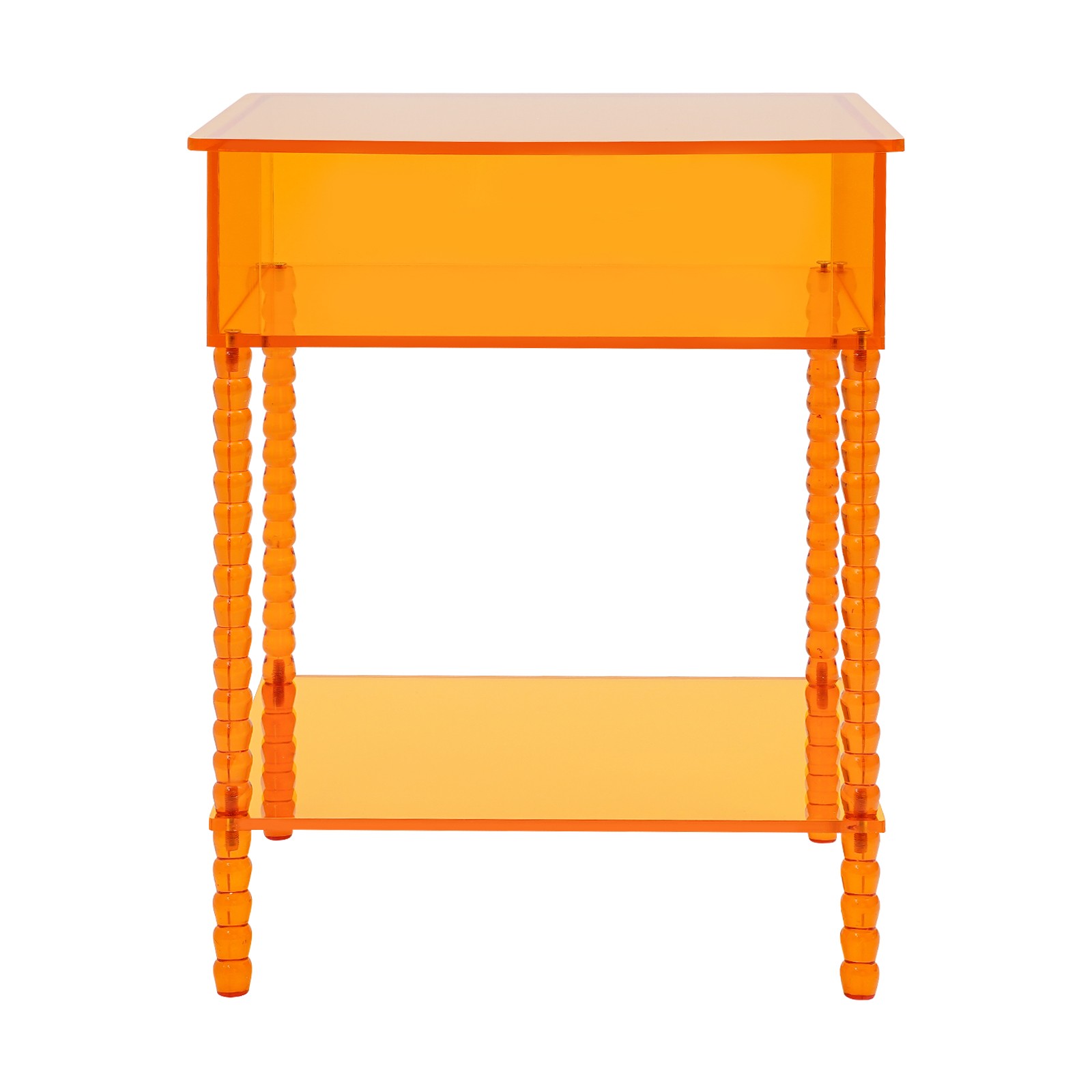 Acrylic End Table Side Table With Storage Couch Table Bedside Table For Dorm