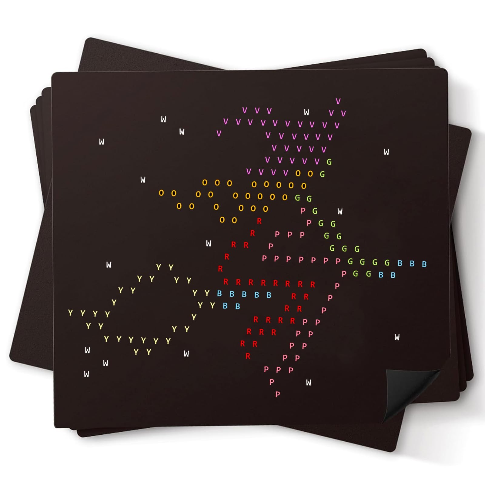 12PCS Refill Templates for Light Up Board,Light Bright Refill Sheets Template...