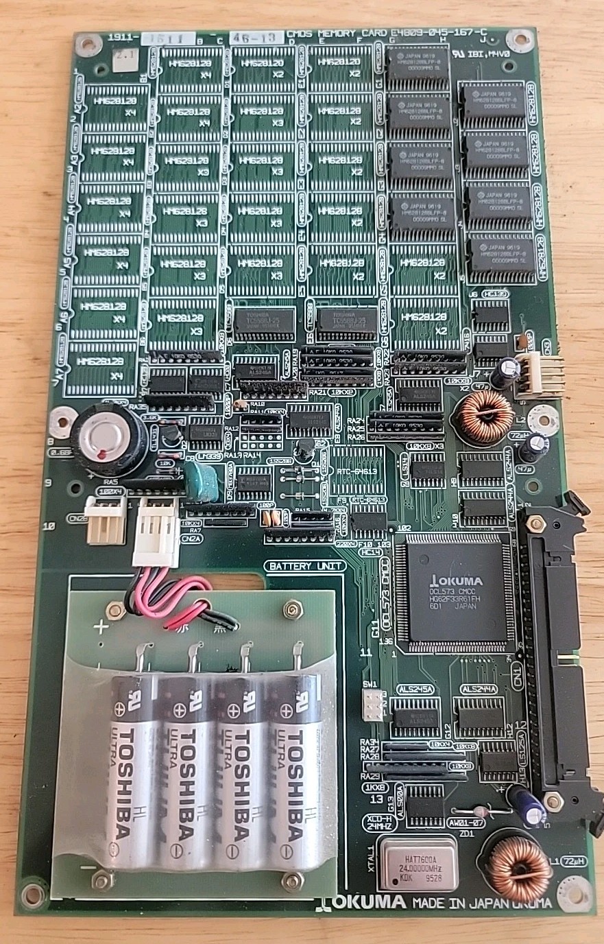 OKUMA OPUS 5000 CIRCUIT BOARD / E4809-045-167-C