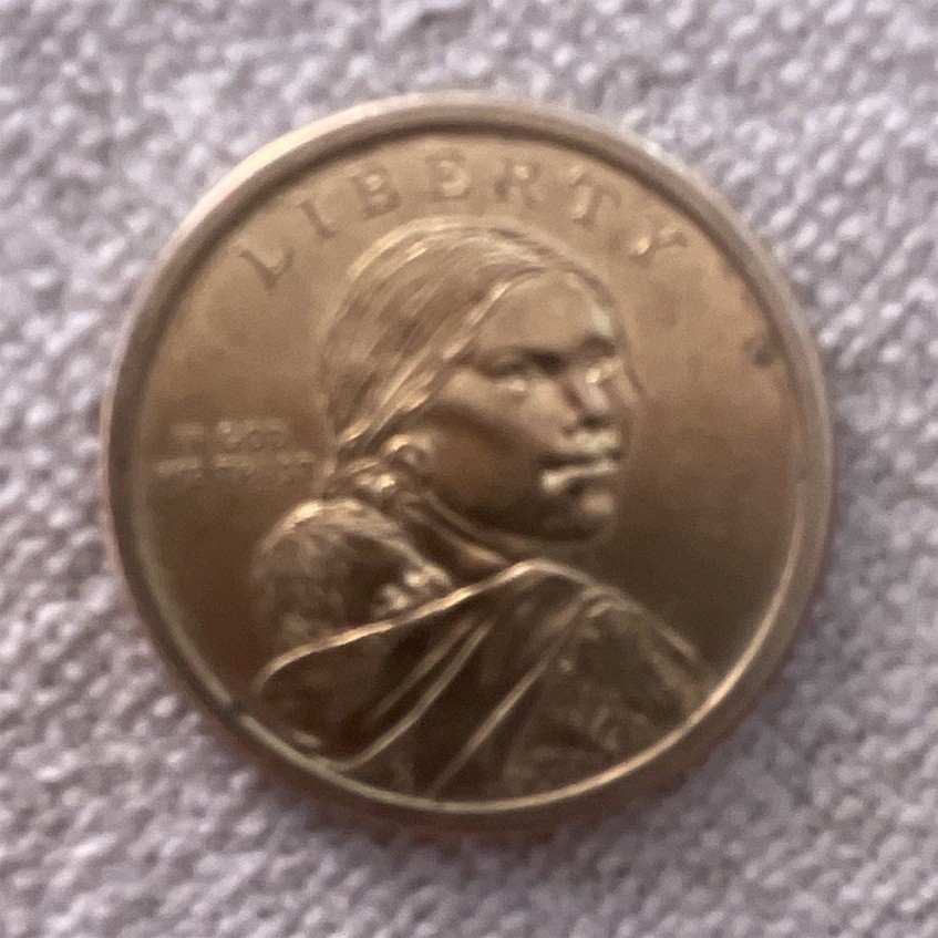 2000-P Sacagawea Native American $1 Coin Philadelphia Business Strike KM#338