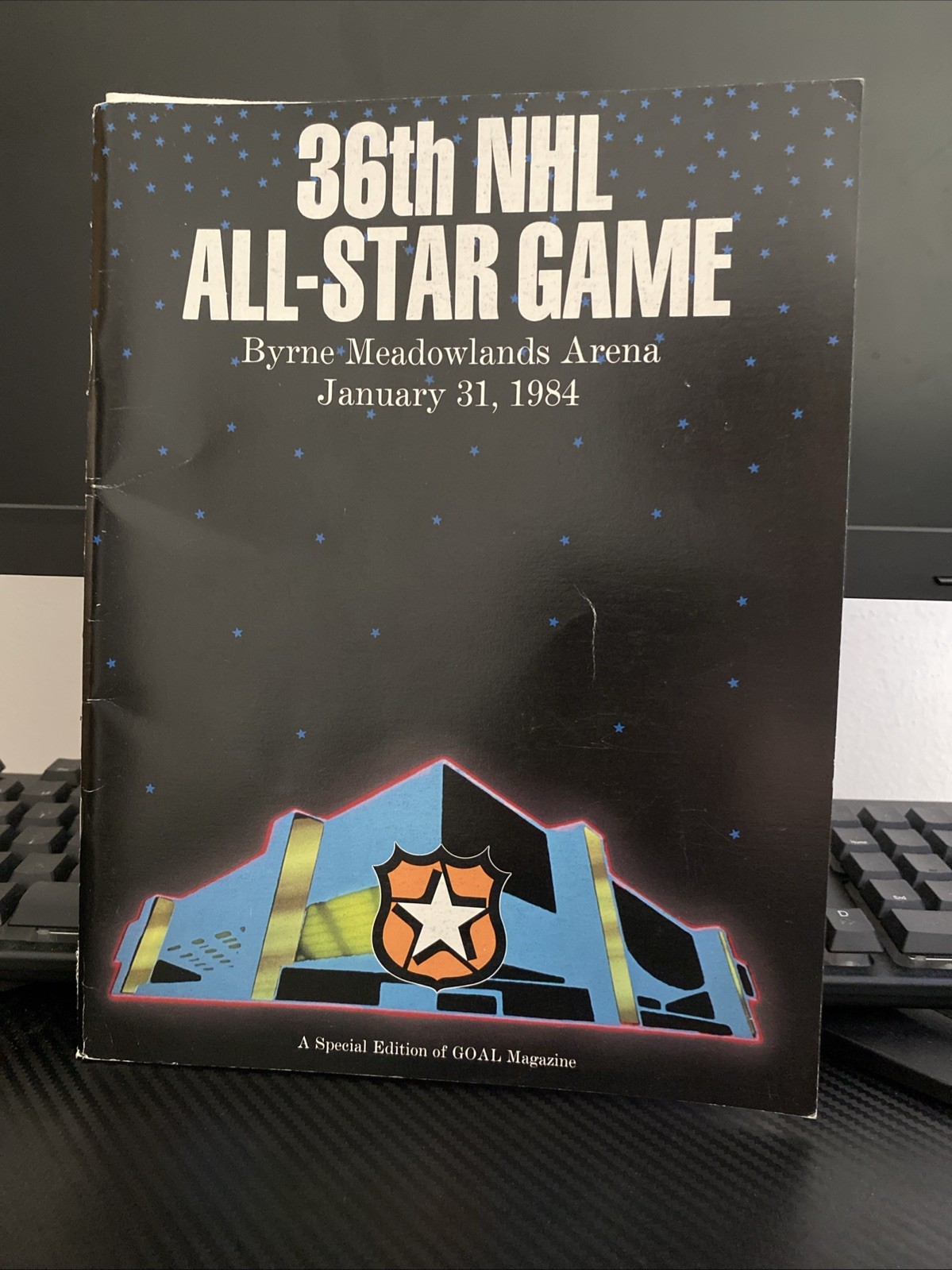 NHL 36th All Start Game Special Edition Magazine With Poster/ Poor Cond
